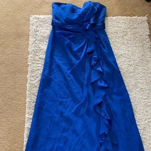 David’s Bridal bridesmaid dress.